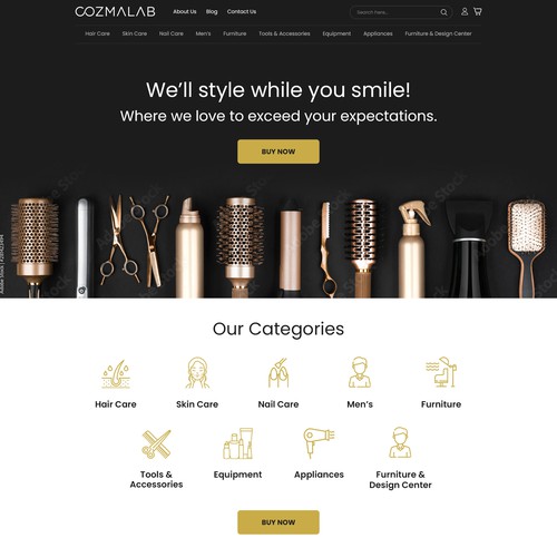 Website design