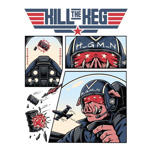 Kill The Keg - H_GM_N Tshirt