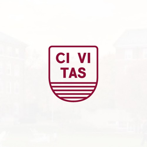 Civitas Quad Fund a Harvard Group Logo Design Concept