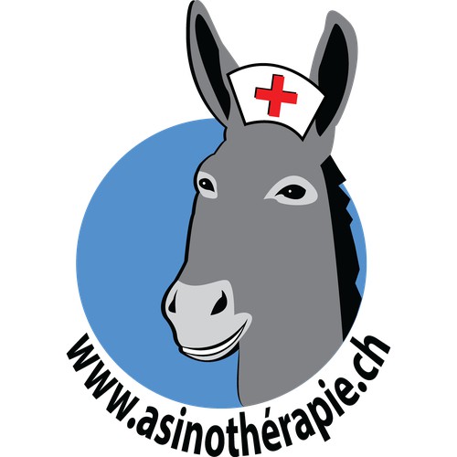 Logo for Health Center That Uses Donkeys