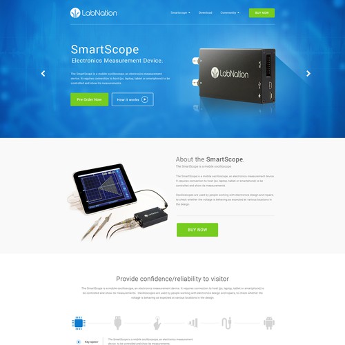 Landing Page