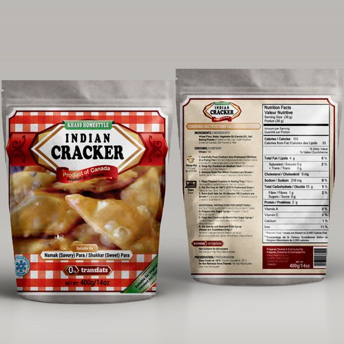 Creative packaging design contest for dough based product of Canada