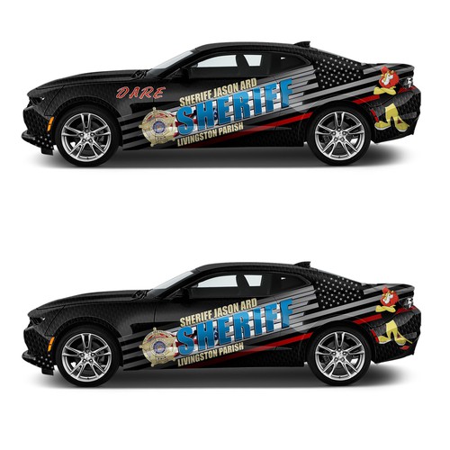 Police wrap design - CHEVY CAMERO