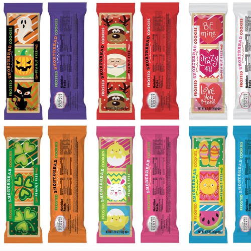 Package Design For Candy-Bar Sized Flow Wrap