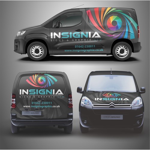 Insignia Van Wrap