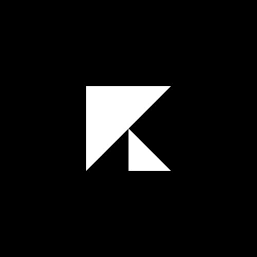 Minimalist Letter K Logo Design