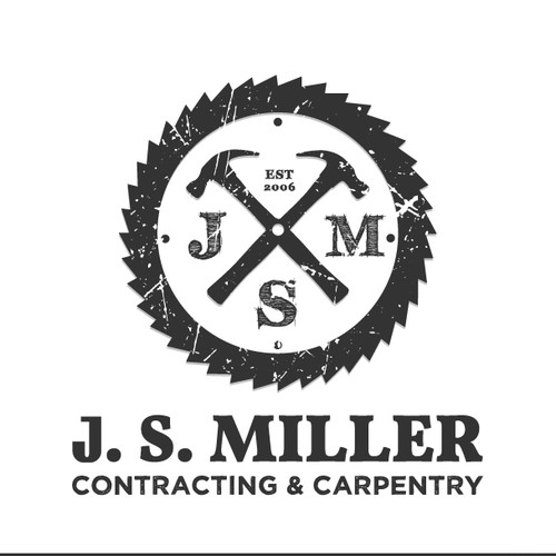 classic , cool logo for craftsman carpenter