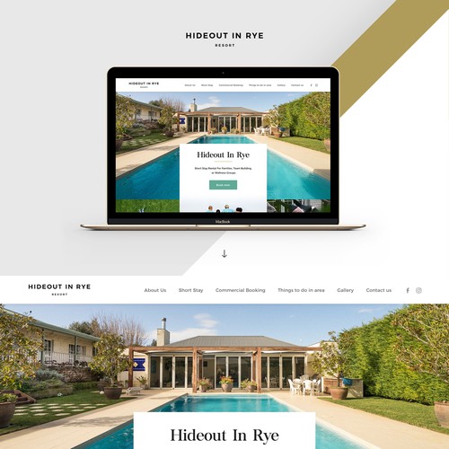 Website For Stylish Holiday Rental