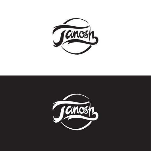 Mustache logo for DJ JANOSH