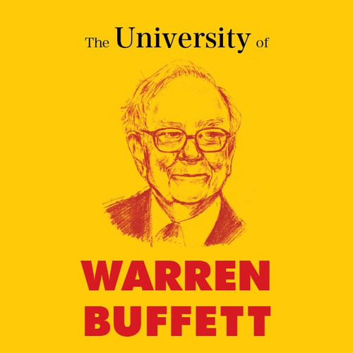 Design a Eye-Catching Book Cover for "The University of Warren Buffett"