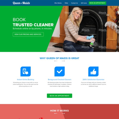 Create an easier way for a home cleaning service in Bangkok