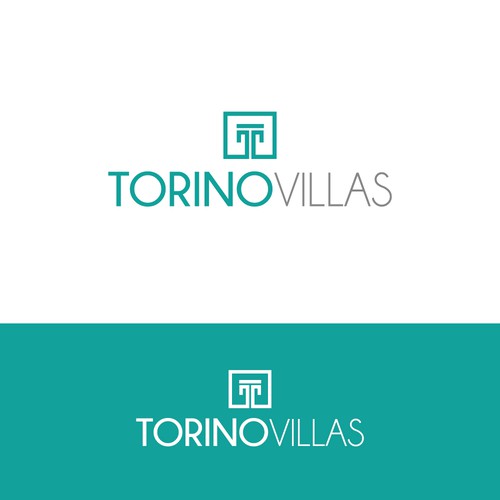 Estudo para logotipo Torino Villas