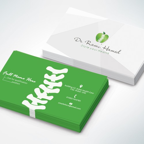 business card for doctor clinic