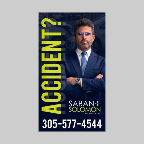 Bold & High-Impact Personal Injury Signage for Saban + Solomon