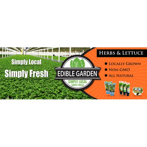 Create Highly Visible Truck Wrap for Edible Garden Tractor Trailers