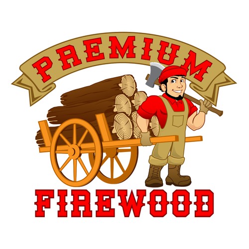 Create a eye catching logo for our firewood business