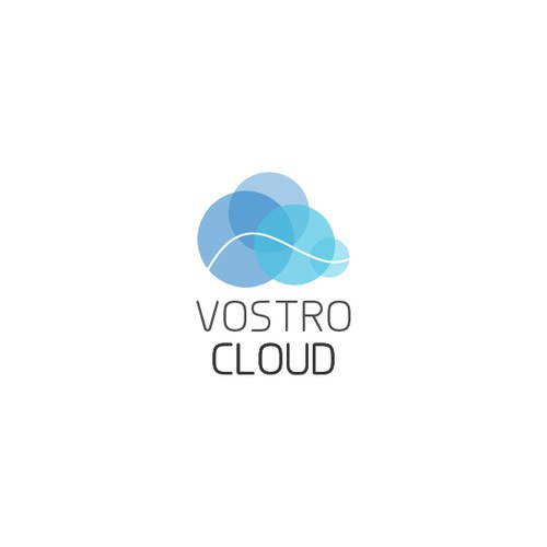 Innovative and unique logo for VostroCloud hosting