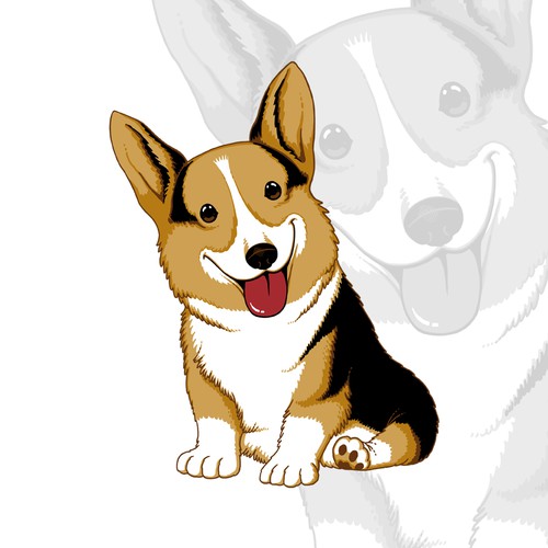 Happy Corgi