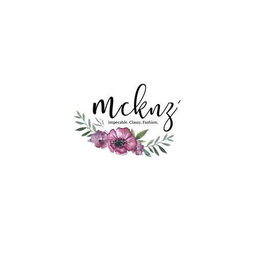 Simple boho-chic logo