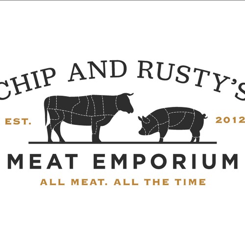 Create a meaty logo