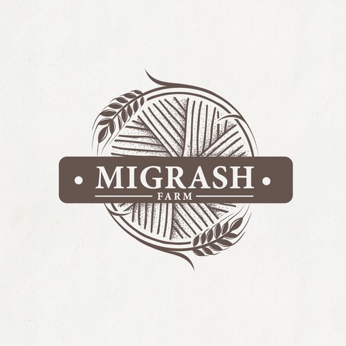 Logo for stunning agriculture - "Migrash Farm".