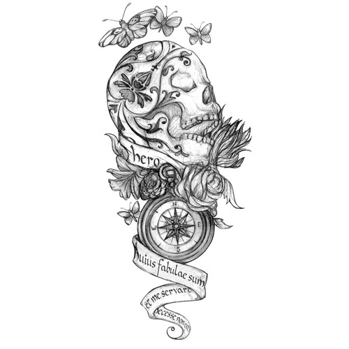 Hip - Dark - Sketch Tattoo Design Needed!