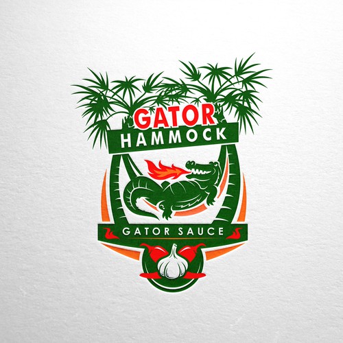 Alligator mascot logo 