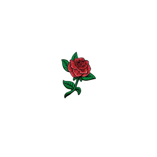 icon in the shape of a rose
