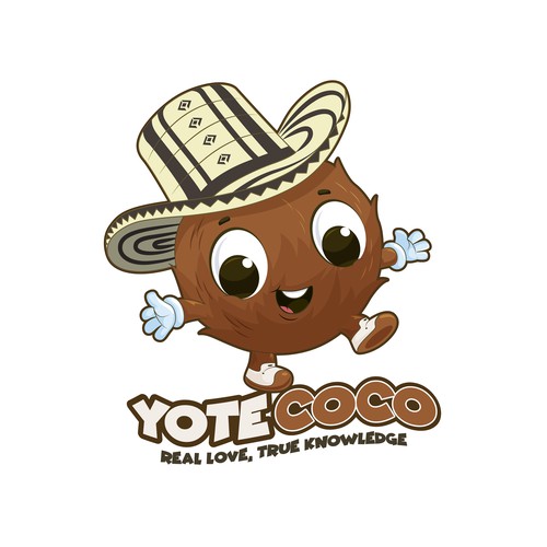 Yotecoco character logo 