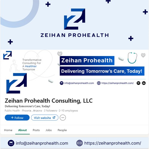 Health Care Linkdin Banner design