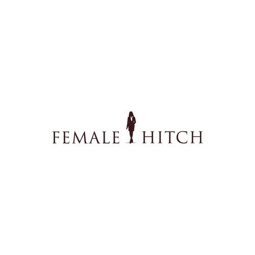 Simple logo for Female Hitch