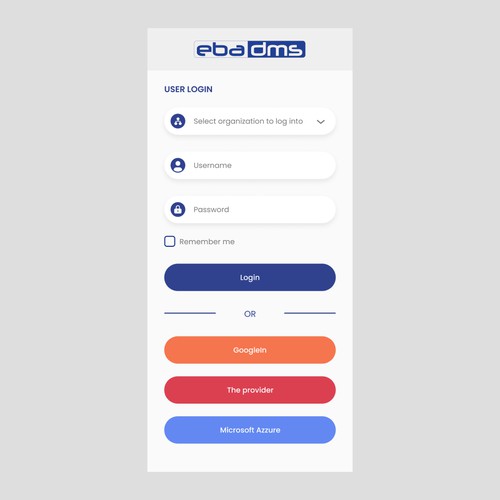 ebadms login page