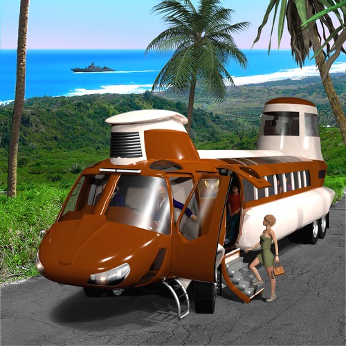 Island luxury coach