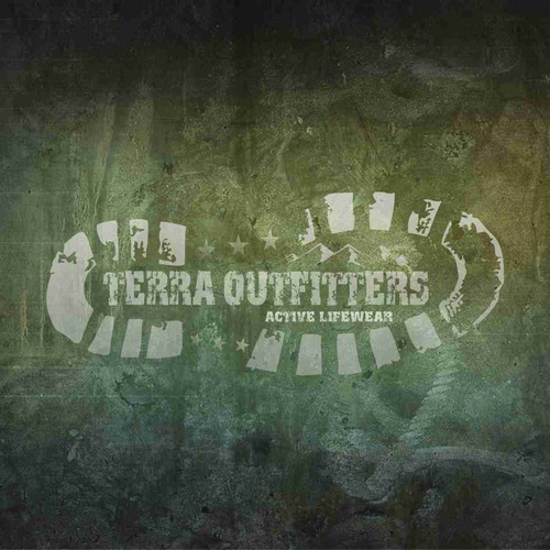 Trail running and adventure outdoor store logo