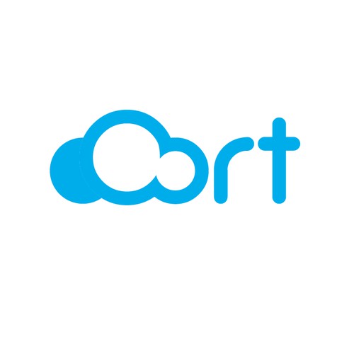 Oort Cloud Marketing needs Flat Design logo