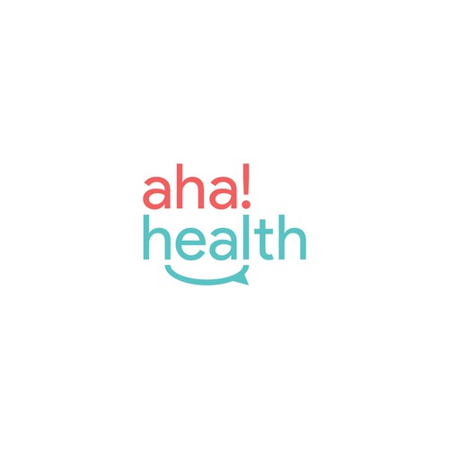 aha! Health Logo Design (Draft Design)