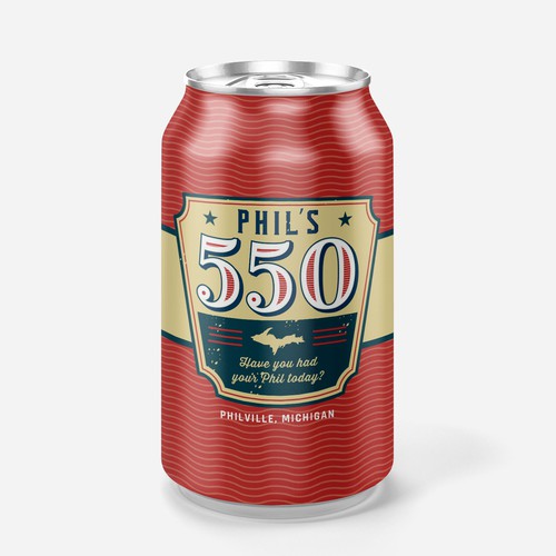 Beer label and can design