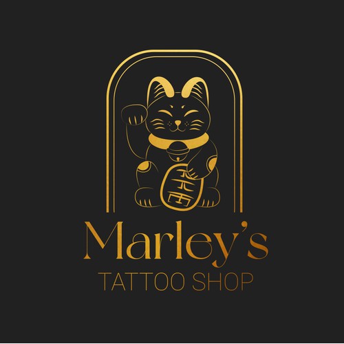 Logo Marley's Tattoo Shop