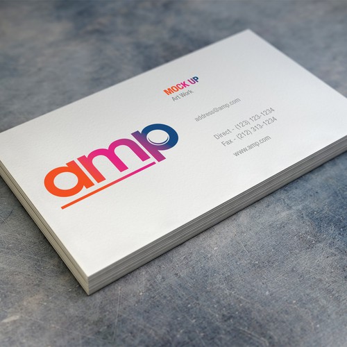 AMP Logo Design