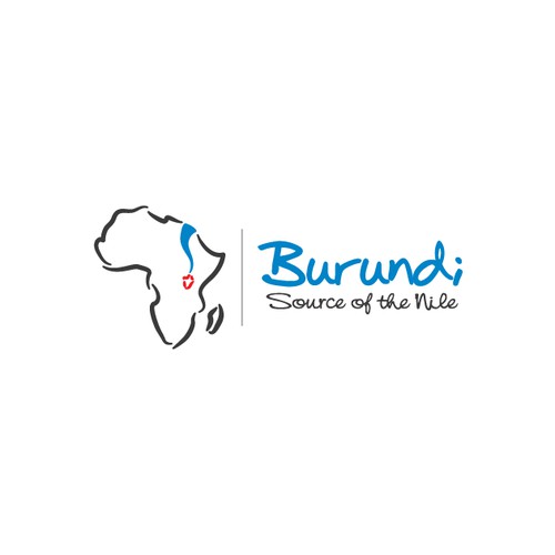 A logo for Burundi tourism,