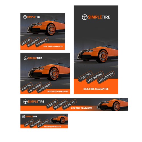 SimpleTire Banner Design