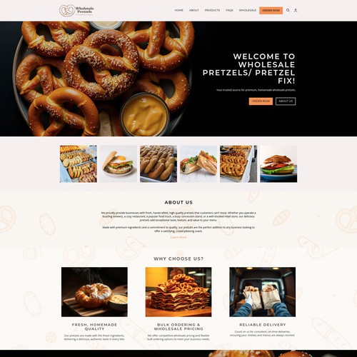 Wholesale Pretzels Square Online Website