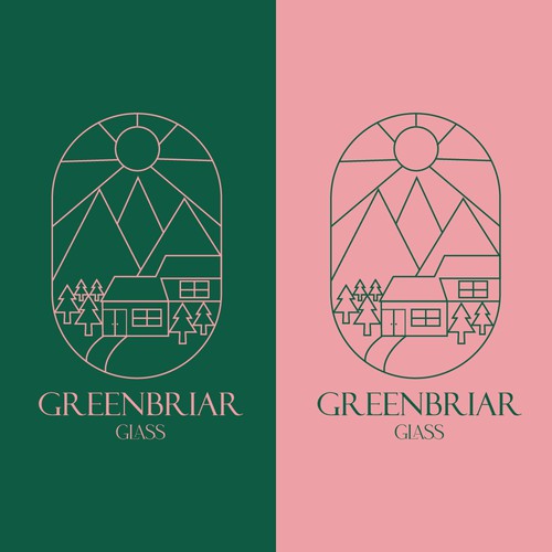 Logo Concept for Greenbriar Glass