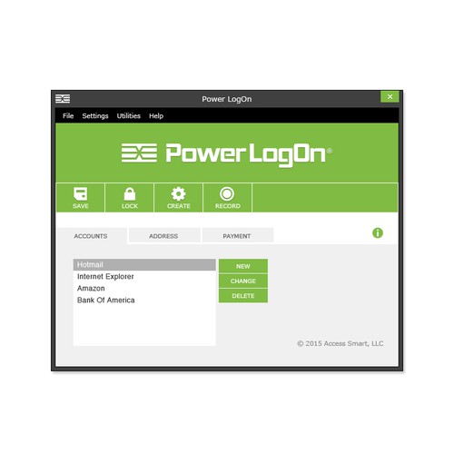 Power LogOn App Design