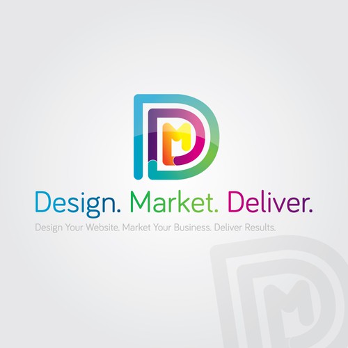 A Design & Marketing Website Logo