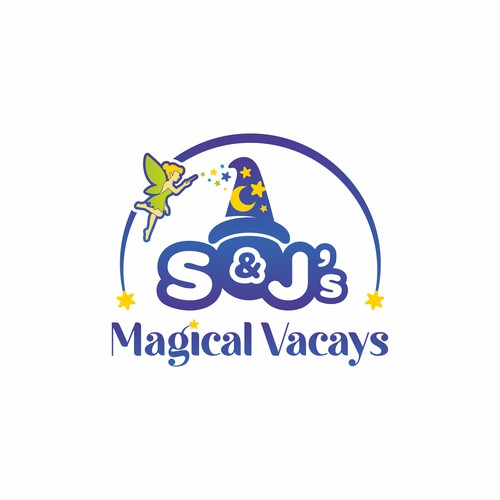S & J’s Magical Vacays - Disney Travel Agent Website Logo