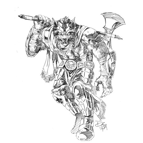 Werewolf warrior