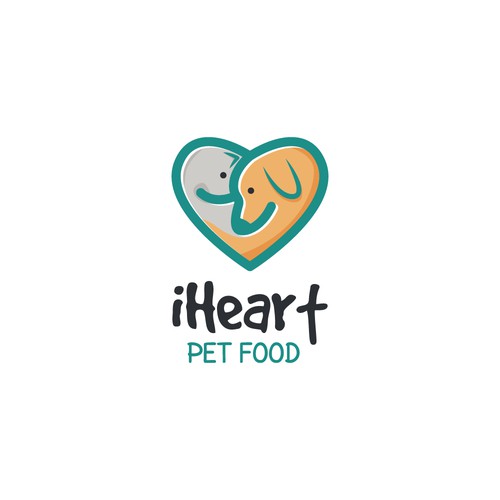 Cat and dog logo