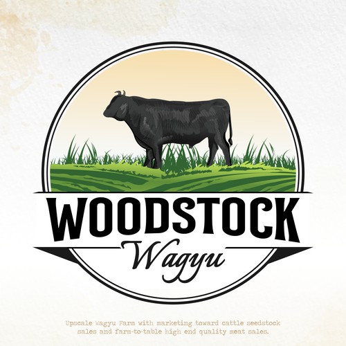 Emblem logo Woodstock Wagyu