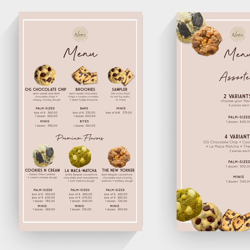 Menu Design